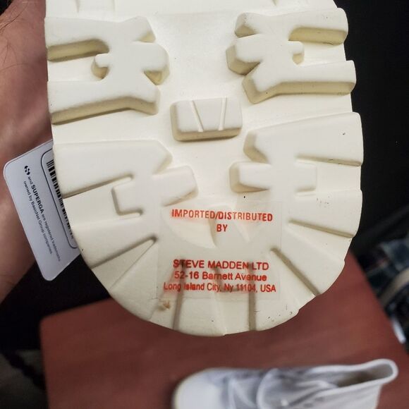 SUPERGA High Top Size 6 Alpina Shiny Gum 2341 Shoes Sneakers - Picture 12 of 12